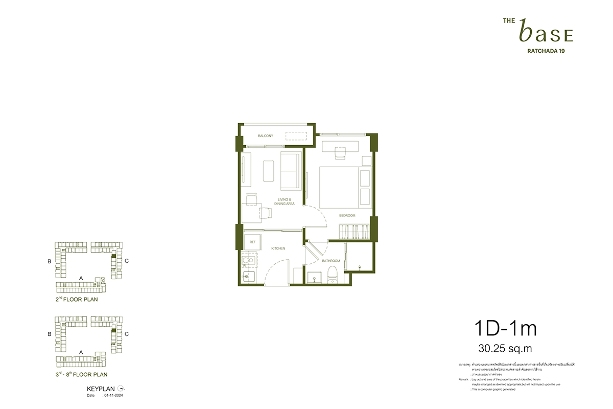 thebase-ratchada19-condo-roomlayout-1d-1m