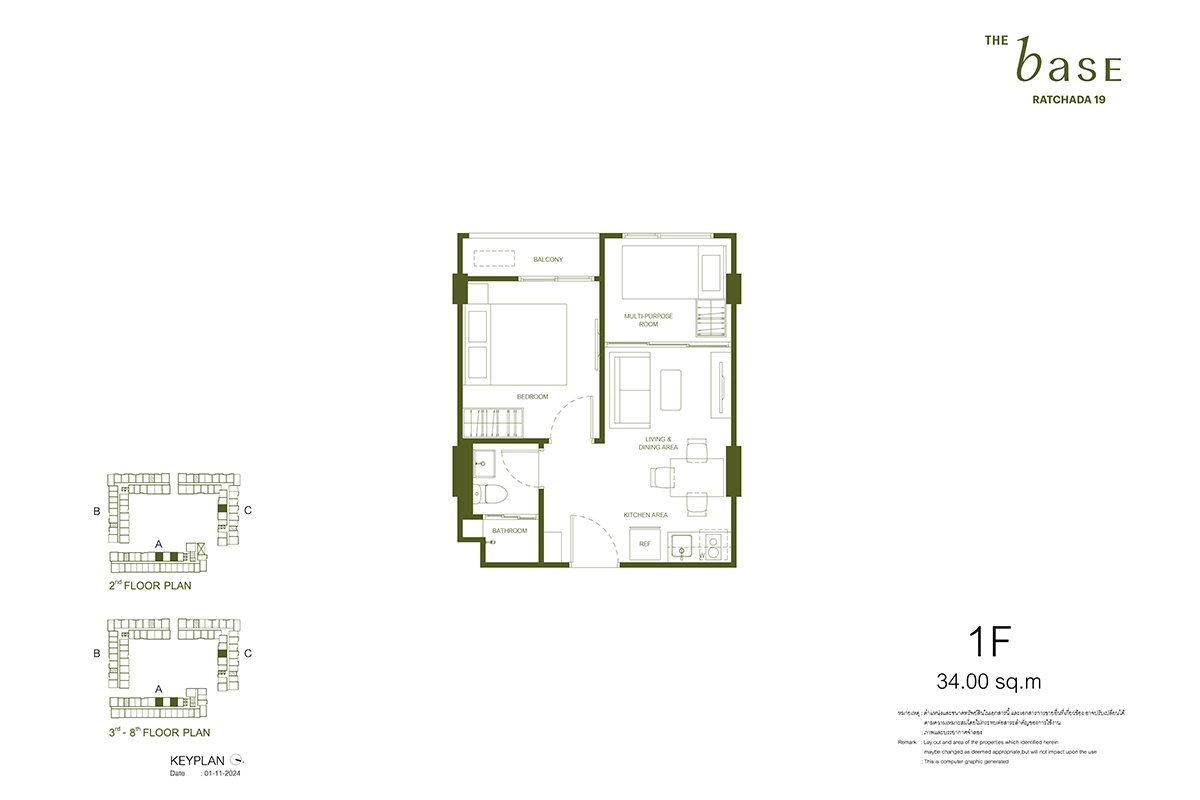 thebase-ratchada19-condo-roomlayout-1f