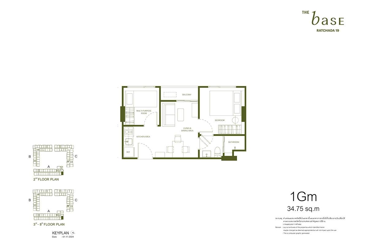thebase-ratchada19-condo-roomlayout-1gm